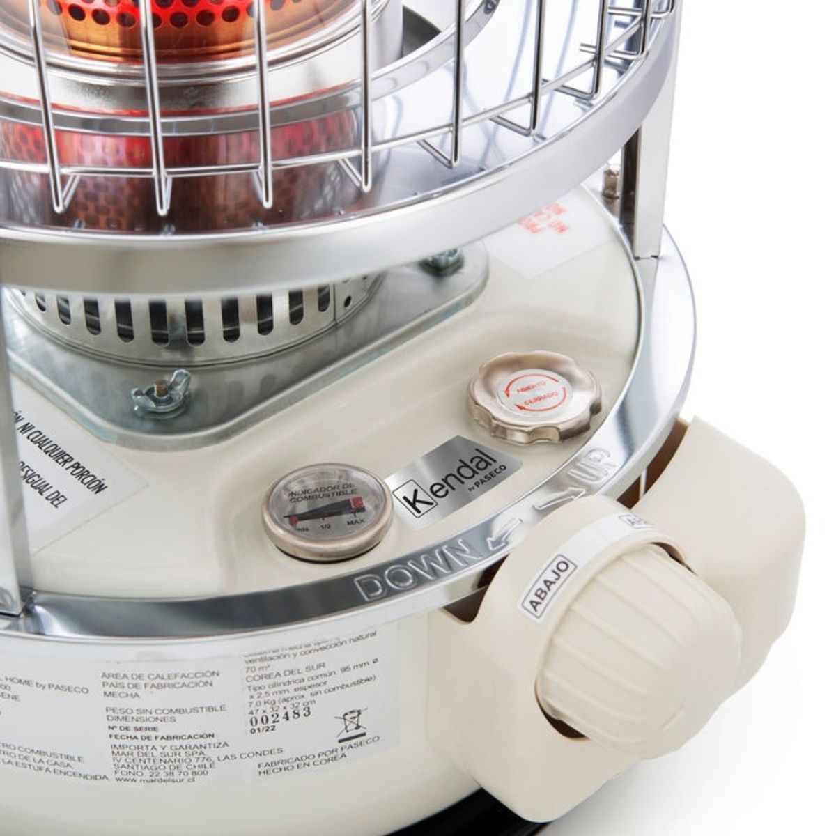 KENDAL - ESTUFA A KEROSENE TIPO A PARAFINA KPM-3300