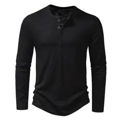 BLWOENS - Polera Manga Larga Hombre - Negro
