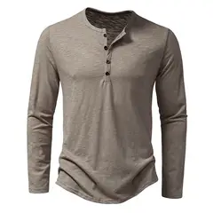 BLWOENS - Polera Manga Larga Hombre - Beige