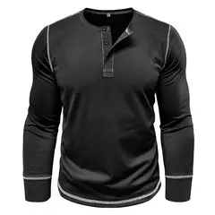 BLWOENS - Polera Manga Larga Hombre - Negro