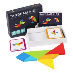 EDWINAYY - Tangram Rompecabezas Infantil Para Ni?os Juego Montessori
