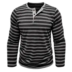 BLWOENS - Polera Manga Larga Hombre - Negro