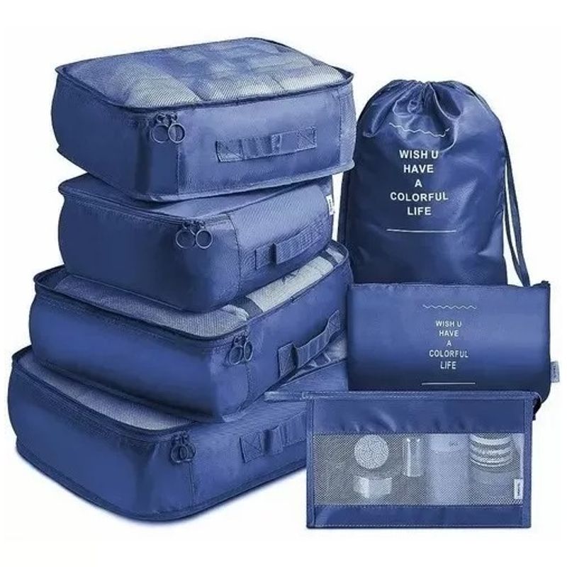 TNAKIEX - Set 7 Organizadores De Equipaje De Viaje Bolsa Ropa Interior