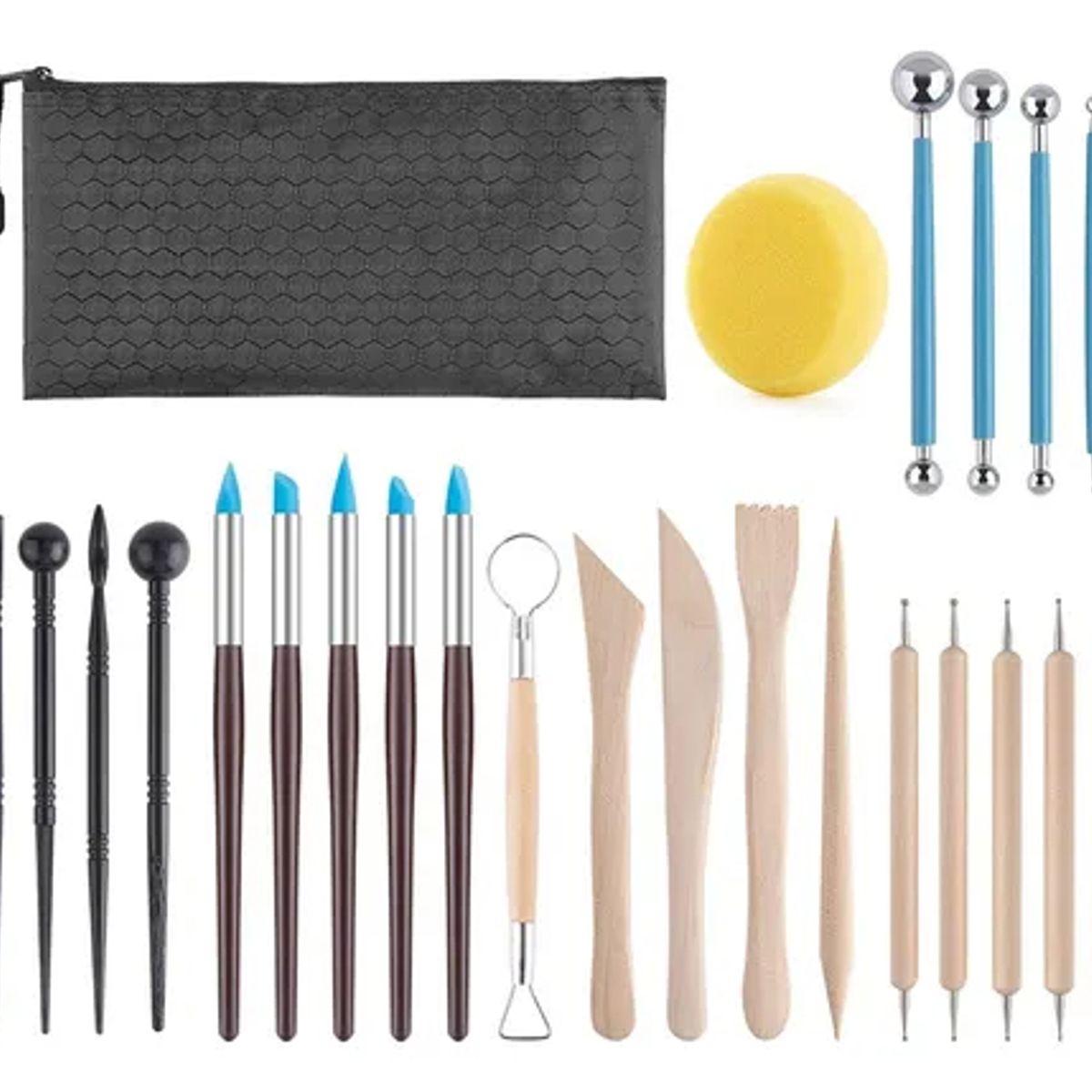 EDWINAYY - Herramientas Para Esculpir Cerámica De Arcilla 25pcs