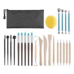 EDWINAYY - Herramientas Para Esculpir Cerámica De Arcilla 25pcs