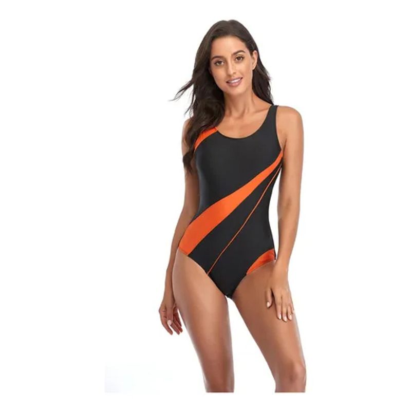 EDWINAYY - Traje De Ba?o Deportivo Profesional Surf Enterizo Para Mujer