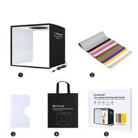 Kit de estudio portátil de anillo de luz de alto brillo