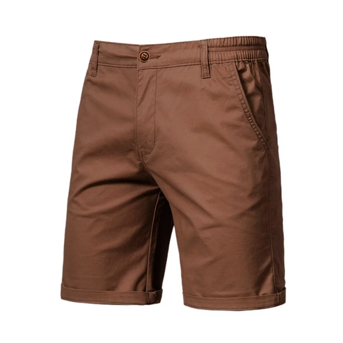 EDWINAYY - Shorts Hombre Adulto Poliéster Corto Cargo Casual Mezclilla