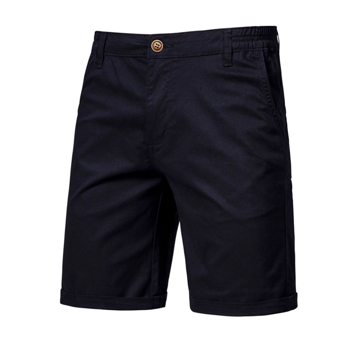 EDWINAYY - Shorts Hombre Adulto Poliéster Corto Cargo Casual Mezclilla