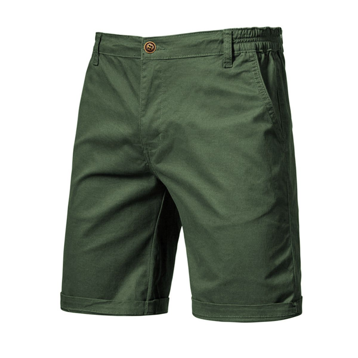 EDWINAYY - Shorts Hombre Adulto Poliéster Corto Cargo Casual Mezclilla