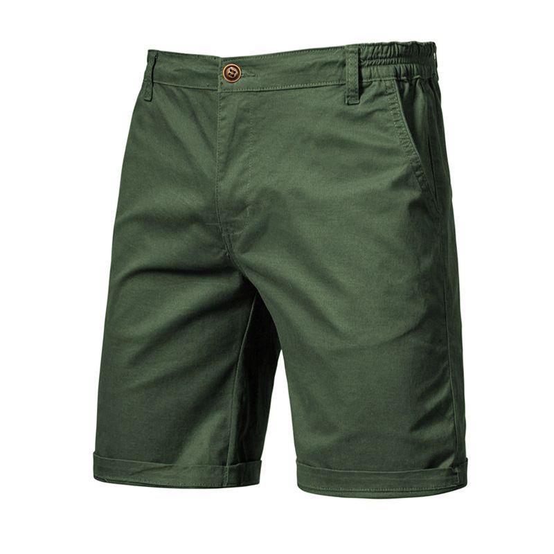 EDWINAYY - Shorts Hombre Adulto Poliéster Corto Cargo Casual Mezclilla