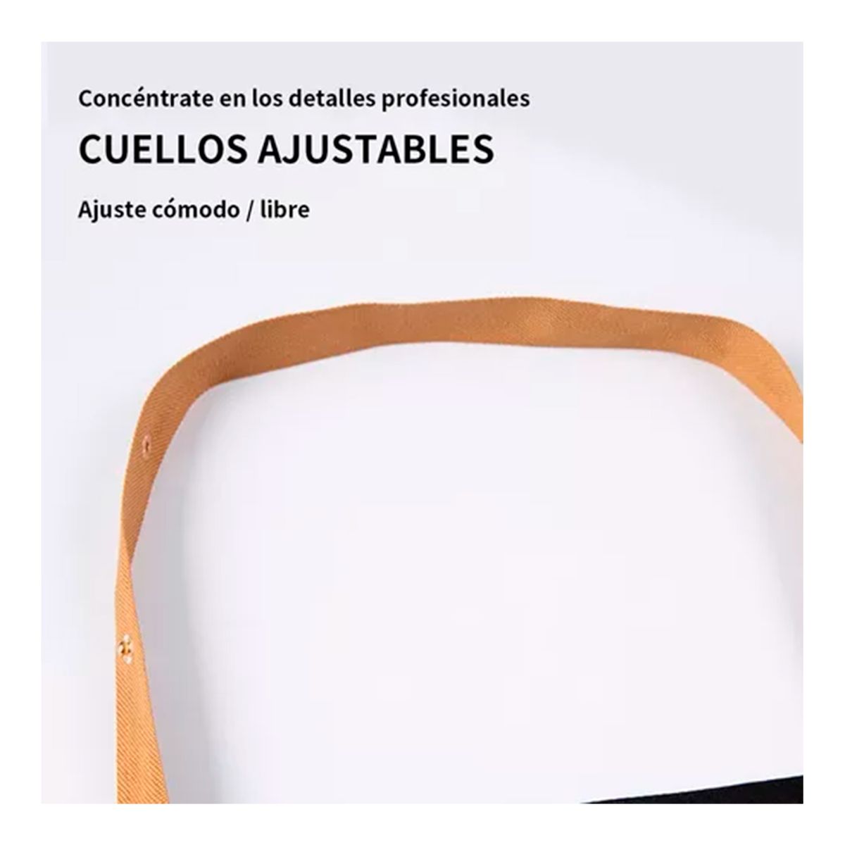 GENERICO - Delantal De Cocina Impermeable A Prueba De Aceite Negro