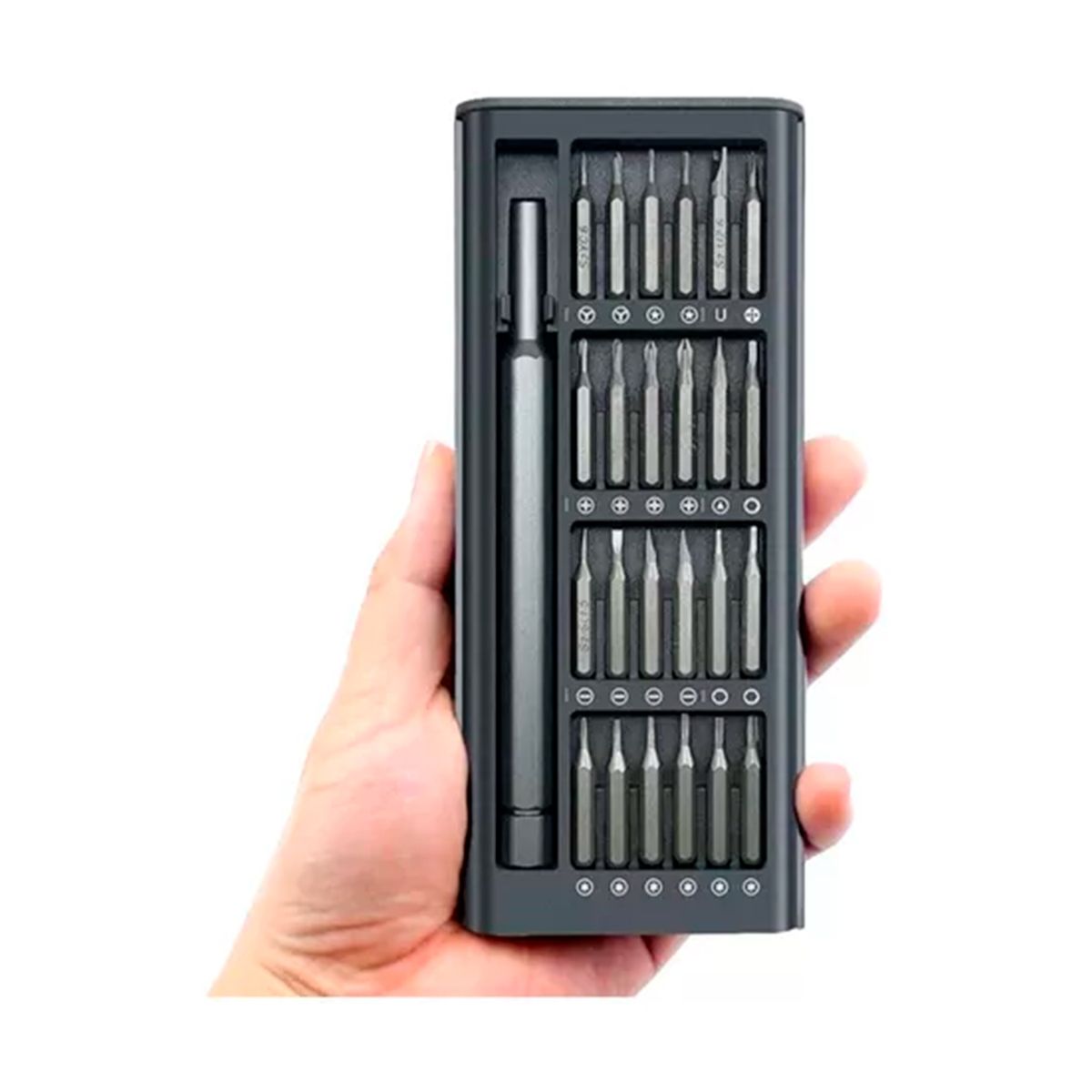 GENERICO - Kit Atornilladores Precision Profesional Aleación 24 En 1
