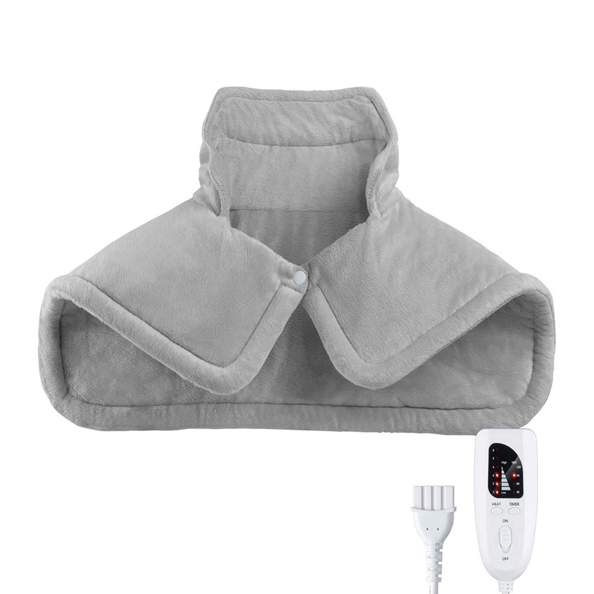 TIOZONEY - Almohadillas eléctricas para cuello y hombros