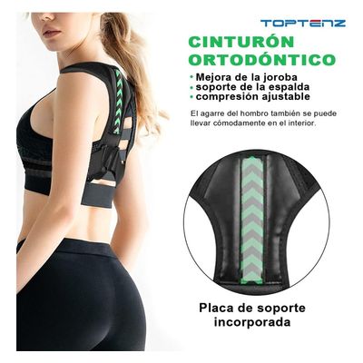 Imagen 2 del producto Corrector Postura Espalda Para Hombre Y Mujer Ajustable Faja