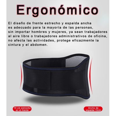 Imagen 2 del producto Faja Soporte Para Dolor Lumbar Térmica Para Magnetoterapia