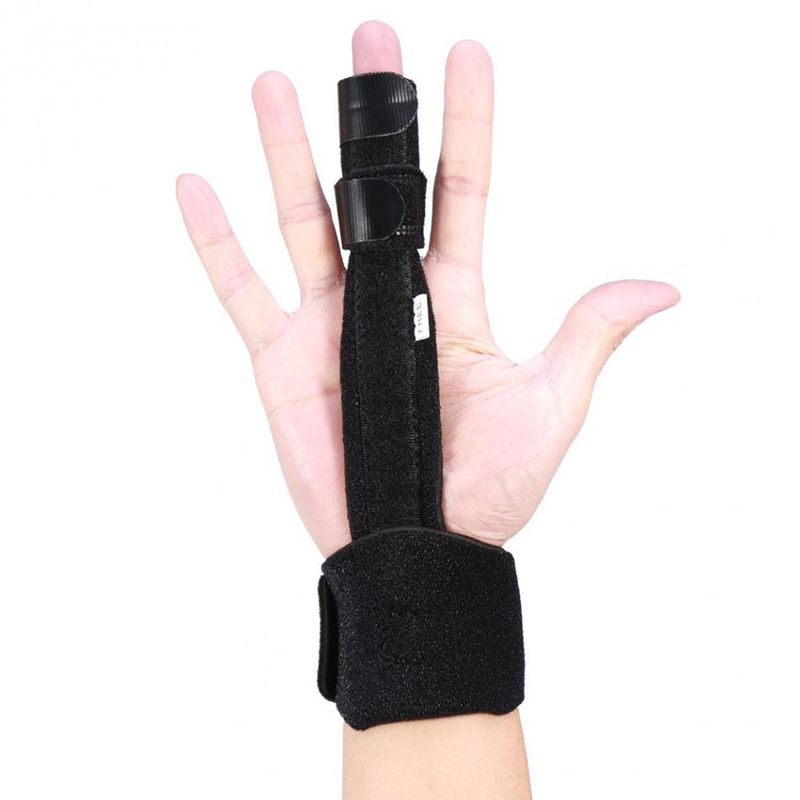 TIOZONEY - Férula de dedo ajustableestabilizador de fracturassoporte de mano.-