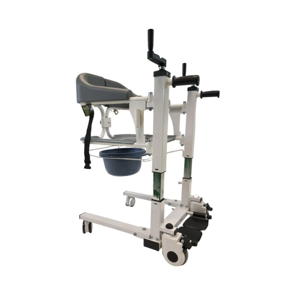 GLOMED - Silla De Baño y Traslado Multifuncional Con Ruedas GLOMED