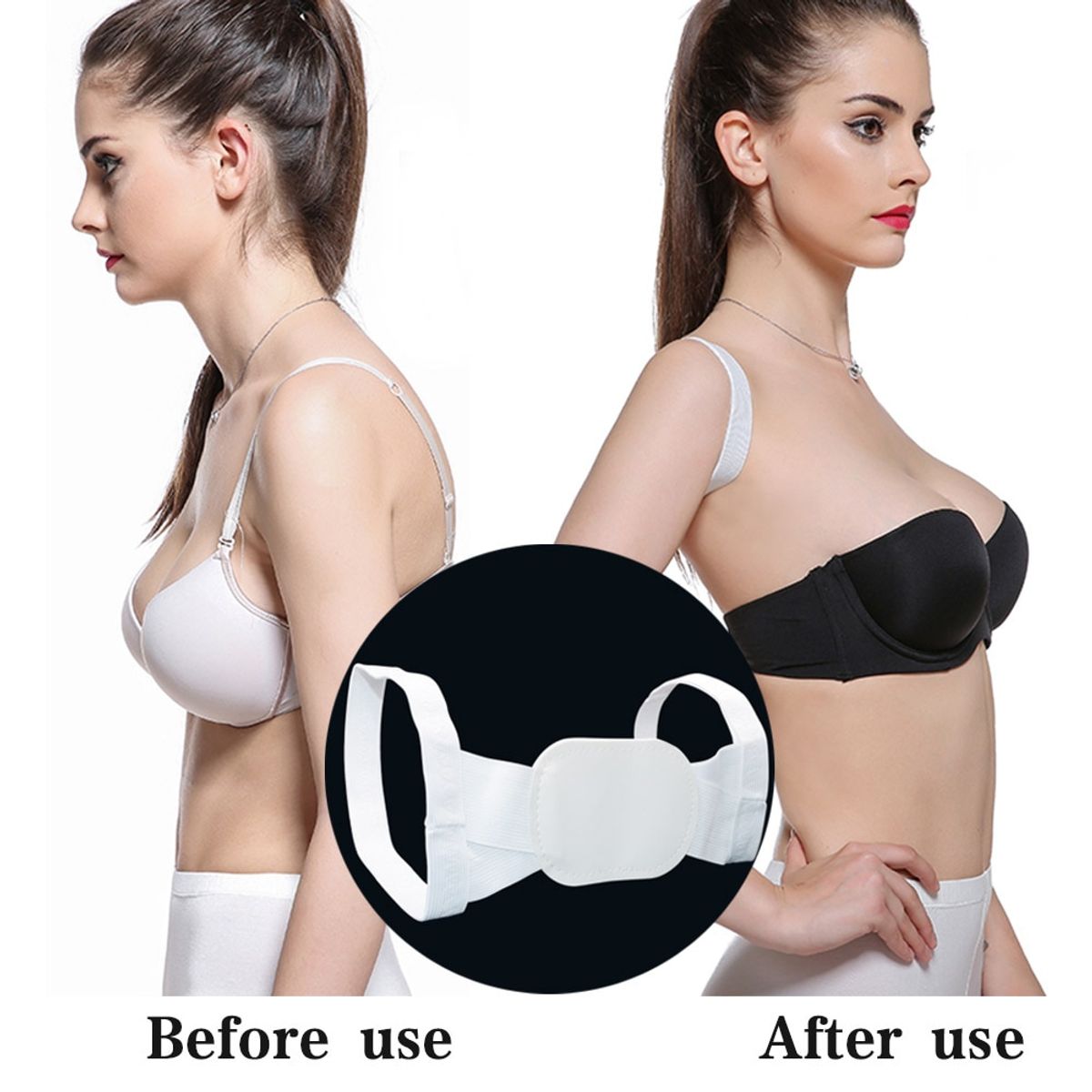 TIOZONEY - Corrector Postura Espalda Para Hombre Y Mujer Faja Ajustable