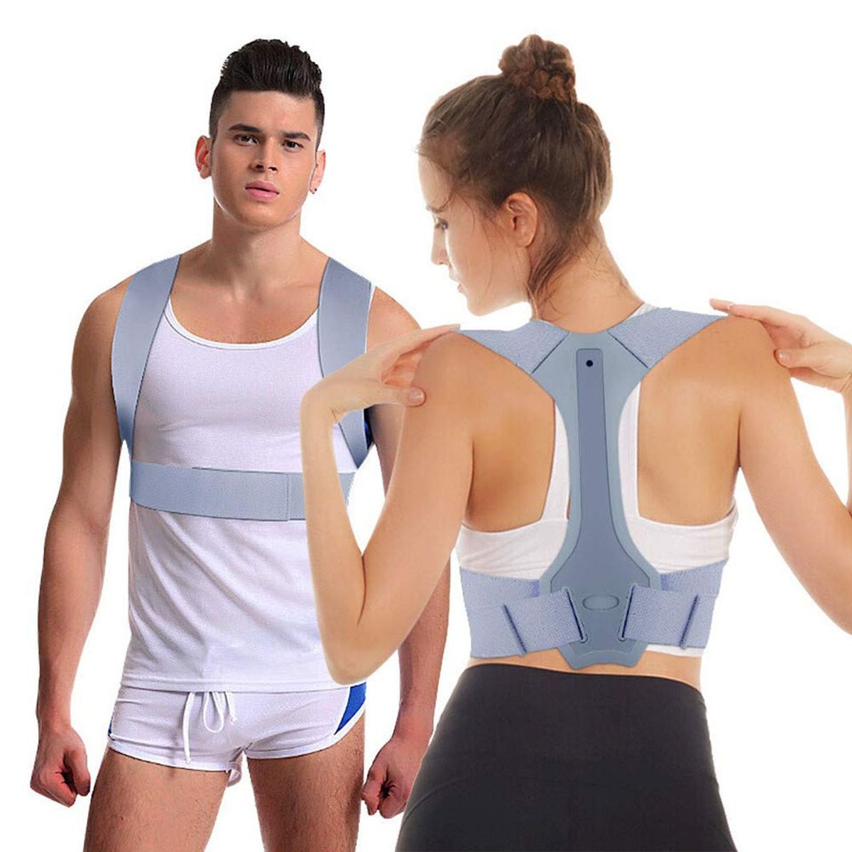 TIOZONEY - Corrector Postura Espalda Para Hombre Y Mujer Faja Ajustable