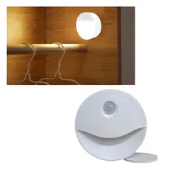 WANT - Lampara Led Nocturna Con Sensor De Movimiento 05w A Bateria