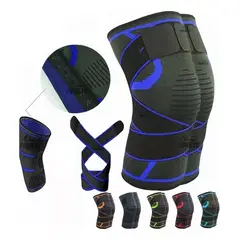 TIOZONEY - 1 Par Rodilleras Elásticas Deportivas Compresion Para Gym.-