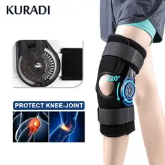 TIOZONEY - Rodillera médica ajustable de 120 ° ortosis soporte