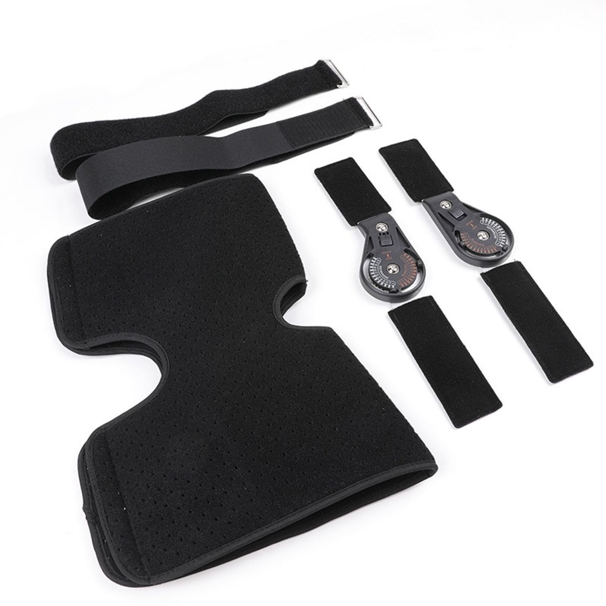 TIOZONEY - Rodillera médica ajustable de 120 ° ortosis soporte