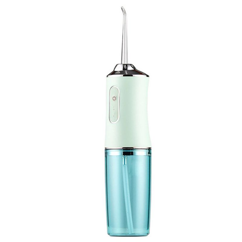 TIOZONEY - Limpiador dental con irrigador bucal y 6 boquillas.-
