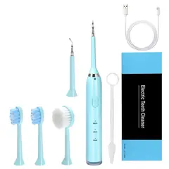 TIOZONEY - Limpiador dental ultrasónico eléctrico para eliminar cálculo dental