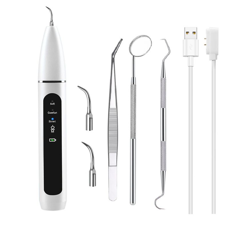 TIOZONEY - Removedor de cálculo dental eléctrico por ultrasonido