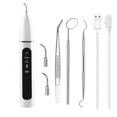 TIOZONEY - Removedor de cálculo dental eléctrico por ultrasonido