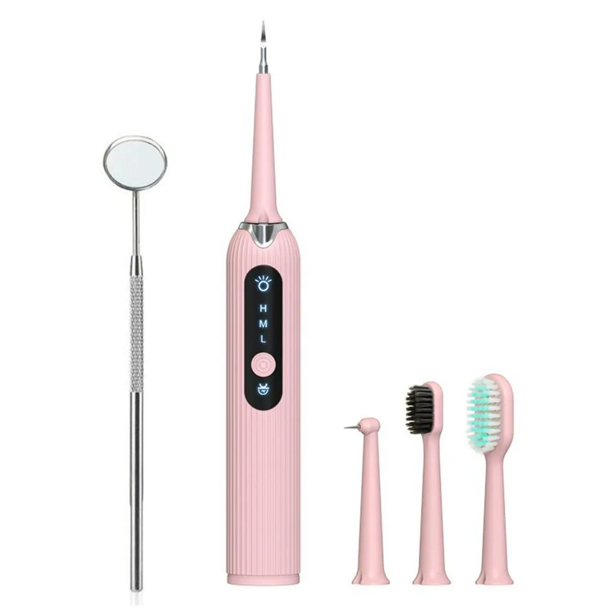 TIOZONEY - Raspador dental eléctrico CK01 4 en 1