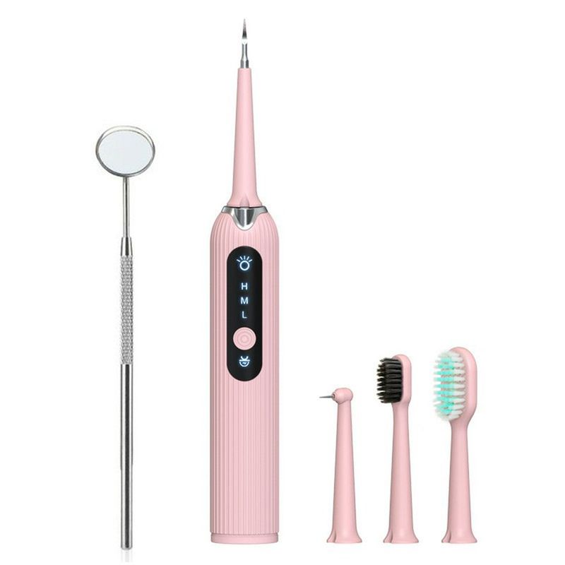 TIOZONEY - Raspador dental eléctrico CK01 4 en 1