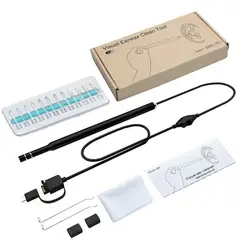 TIOZONEY - Oído otoscopio limpieza kit.-
