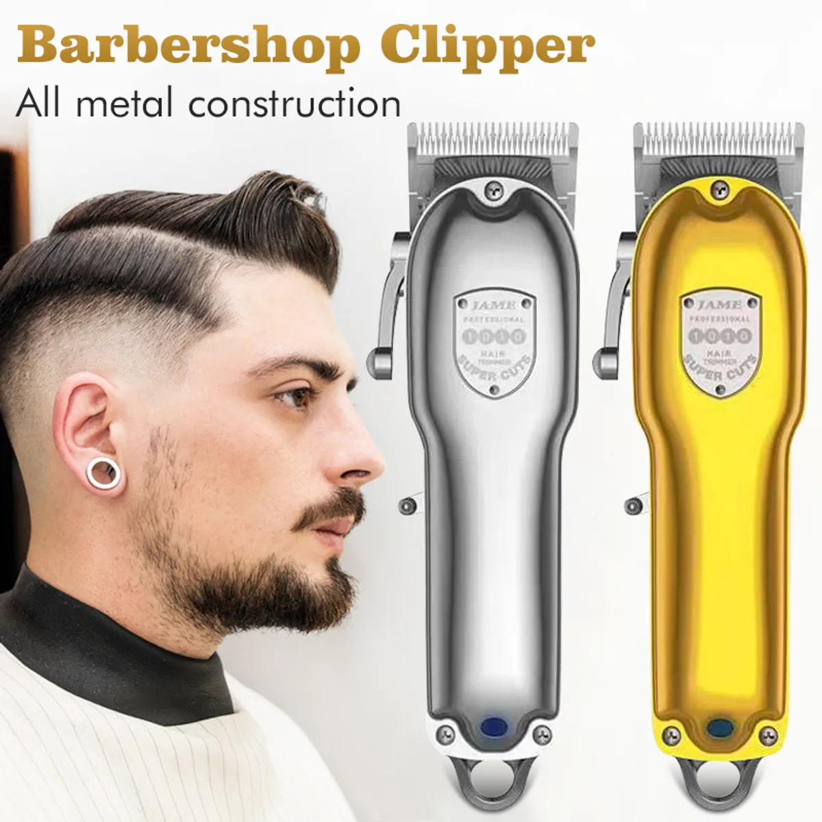 TIOZONEY - Máquina cortadora de pelo recargable para hombres