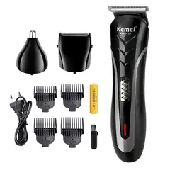 TIOZONEY - Cortadora de pelo recargable eléctrica 3 en 1 para hombres.-