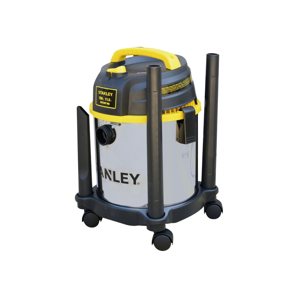 STANLEY - Aspiradora STANLEY acero inoxidable - secas o mojadas 750W. de 11,5 lt