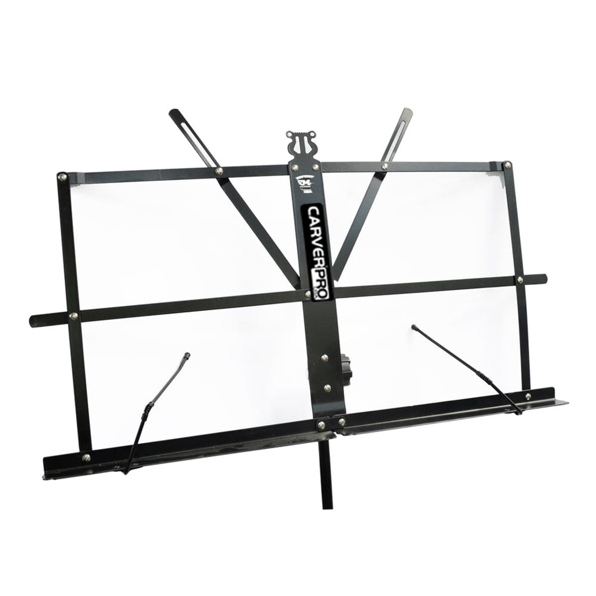 CARVERPRO - ATRIL DE PARTITURA NEGRO CON FUNDA CTA-1000-BK CARVERPRO