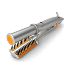 TIOZONEY - Rizador eléctrico de doble barril de aluminio