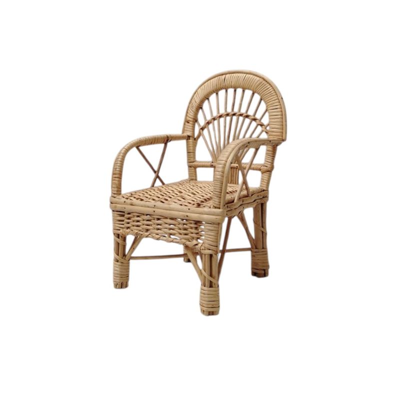 RUSTIC STYLE - Silla de mimbre para muñecas Sofia
