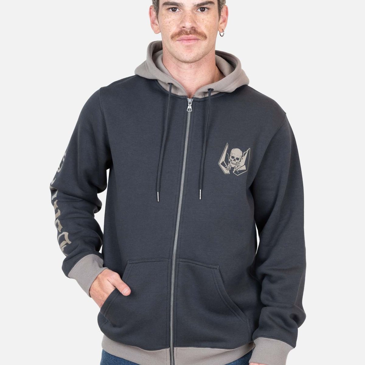 VOLCOM - Poleron Clarity Gris Hombre Volcom