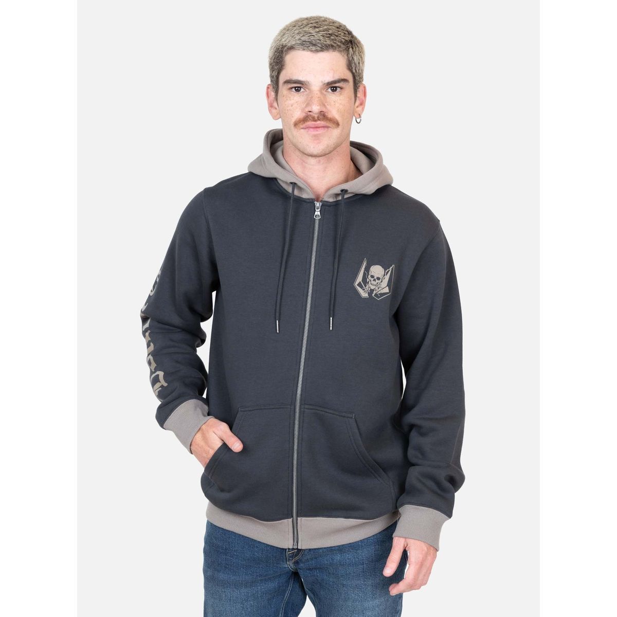 VOLCOM - Poleron Clarity Gris Hombre Volcom