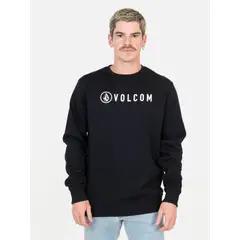 VOLCOM - Poleron Eclipse Negro Hombre - Negro