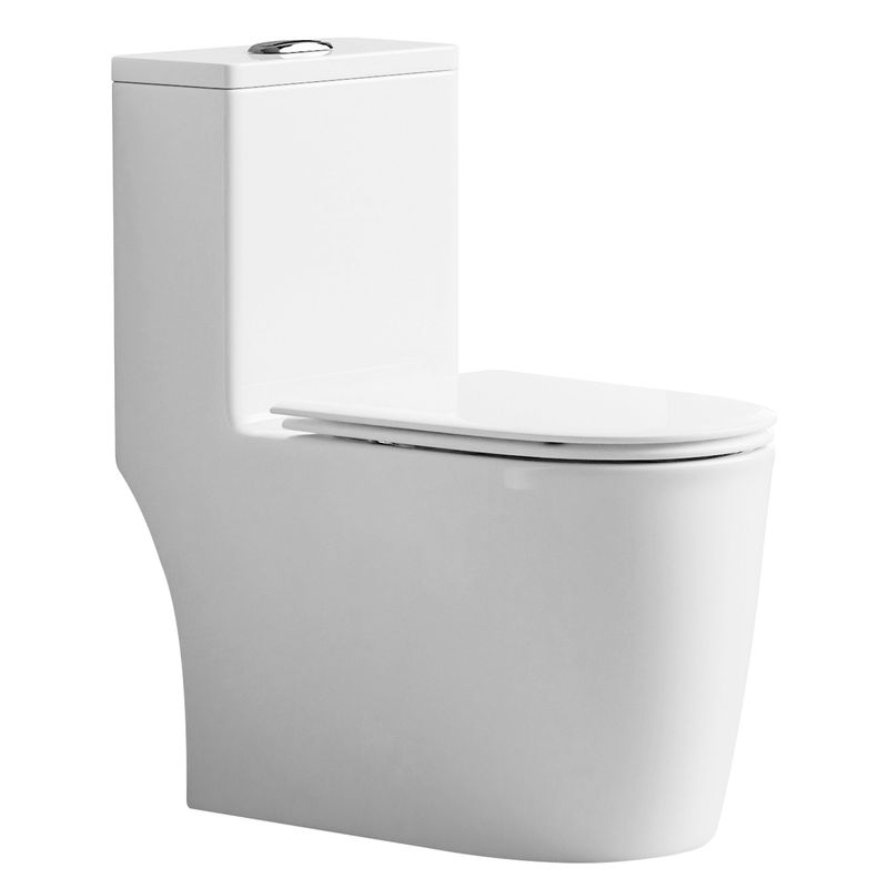 JOYTEK - WC One Piece Design 2045 Joytek Descarga a Piso 30 cm Blanco