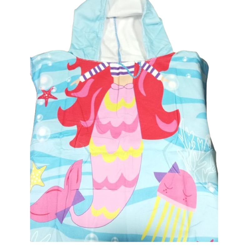 GENERICO - Capucha toalla de baño playa nadar de algodón para niños