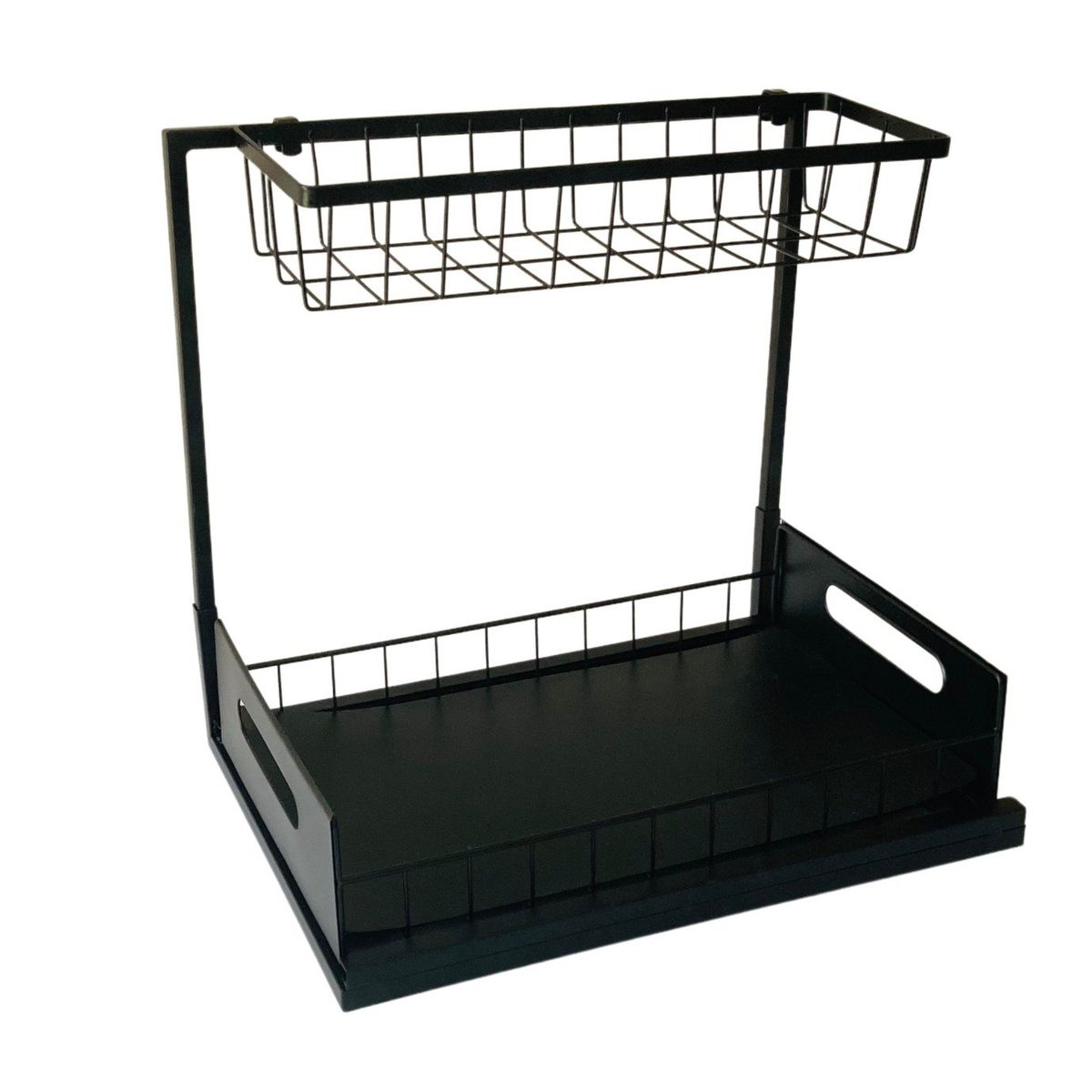 VALSUS - Organizador deslizante para cocina o baño negro