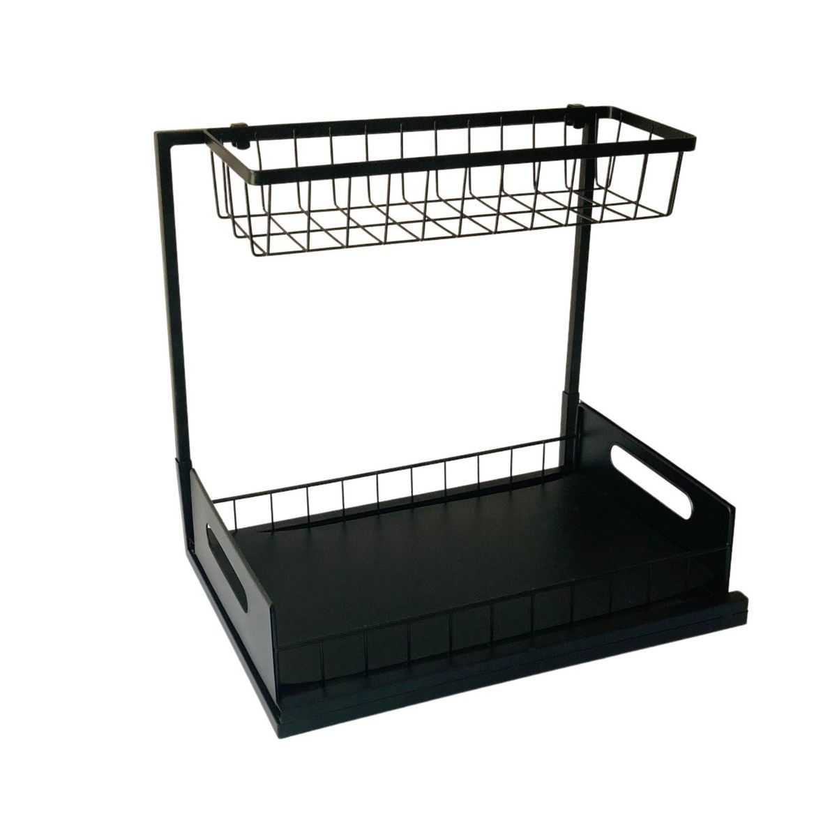 VALSUS - Organizador deslizante para cocina o baño negro