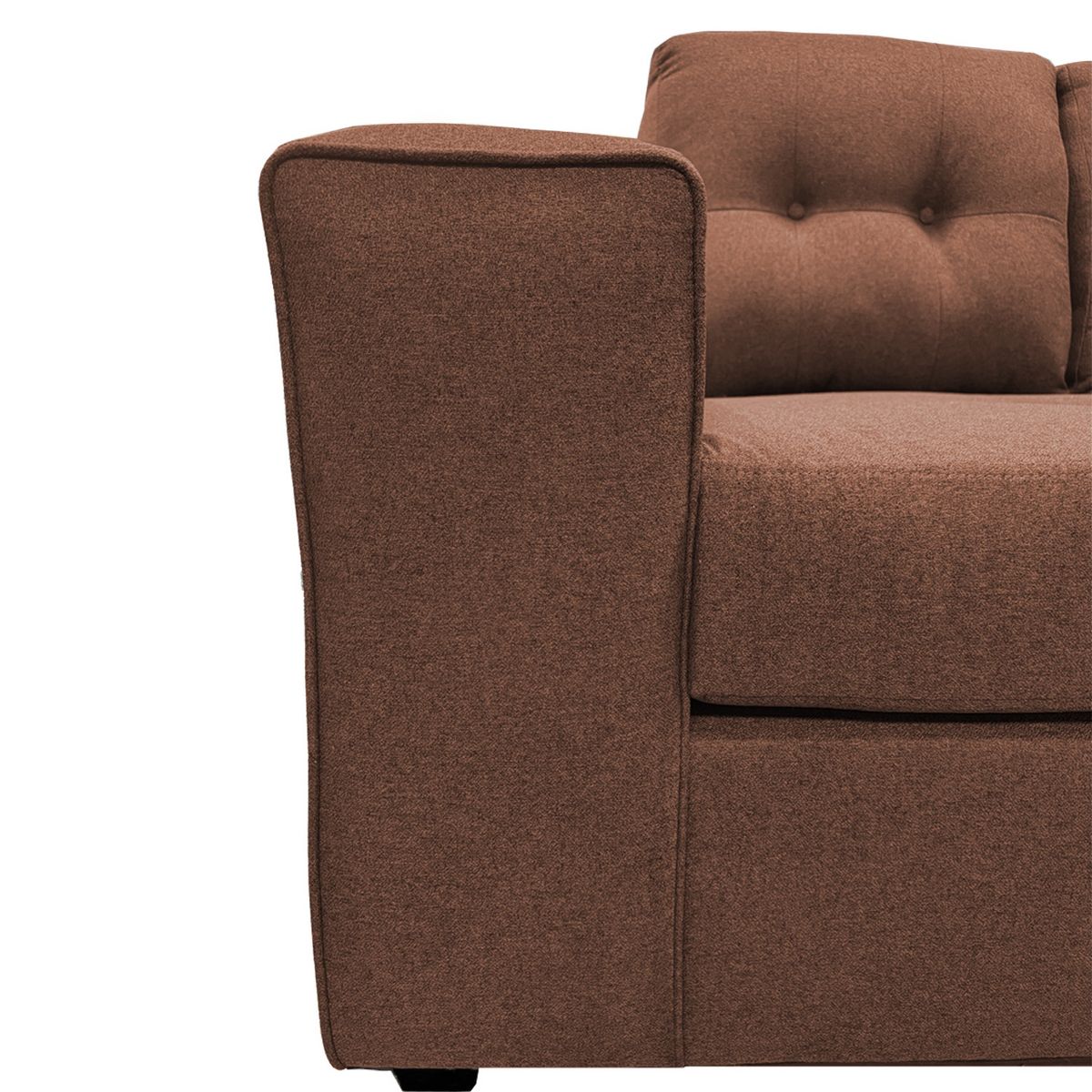 GENERICO - Sofá 3 cuerpos Martina Lino Café