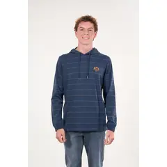 POLEMIC - Polera manga larga bolsillo Gorro 6300